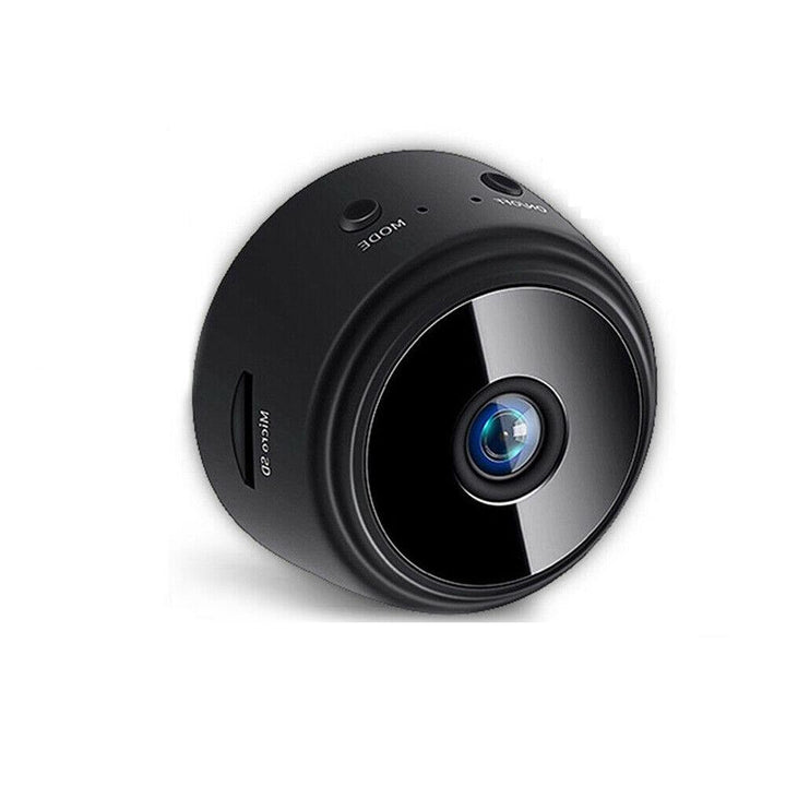 Compacte 1080P HD mini bewakingscamera, draadloos, met nachtzicht en bewegingsdetectie, ideaal voor thuis of op kantoor.