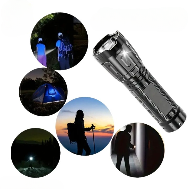 LightMax - Extreme Heldere Tactische Mini Zaklamp