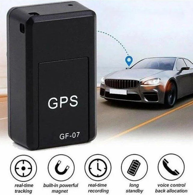 Compacte magnetische mini GPS tracker, discreet te monteren, biedt wereldwijde real-time bewaking voor voertuigen.