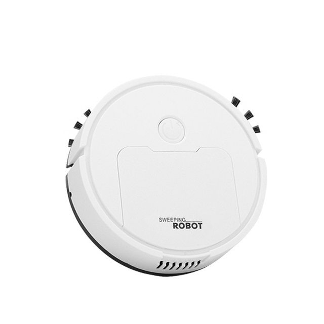 Compacte robotstofzuiger met sterke zuigkracht voor moeiteloze vloerreiniging, inclusief intelligente navigatiefuncties.