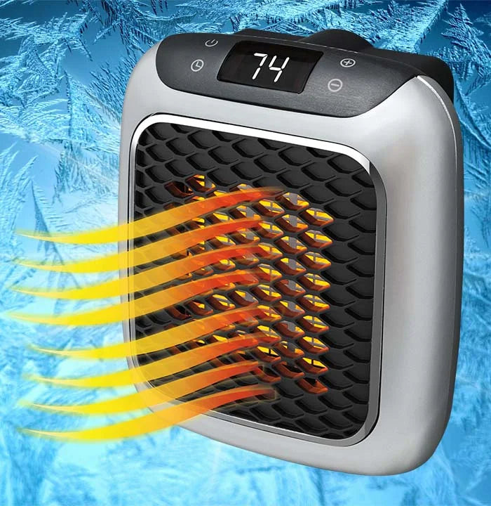 Compacte draagbare verwarming, energiebesparend, ideaal voor thuis of op kantoor, in stijlvol design en diverse kleuren