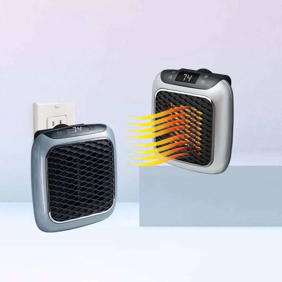 Compacte draagbare verwarming, energiebesparend, ideaal voor thuis of op kantoor, in stijlvol design en diverse kleuren