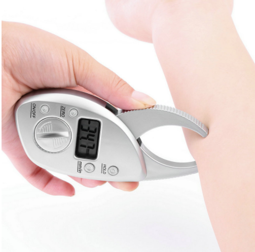Lichaamsvetmeter met groot LCD, ergonomisch ontwerp en nauwkeurige metingen, gemaakt van robuust ABS-materiaal.