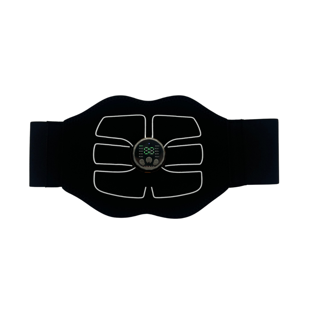 EMS buikspierstimulator voor effectieve buikspieropbouw, thuis fitness en een krachtige core.