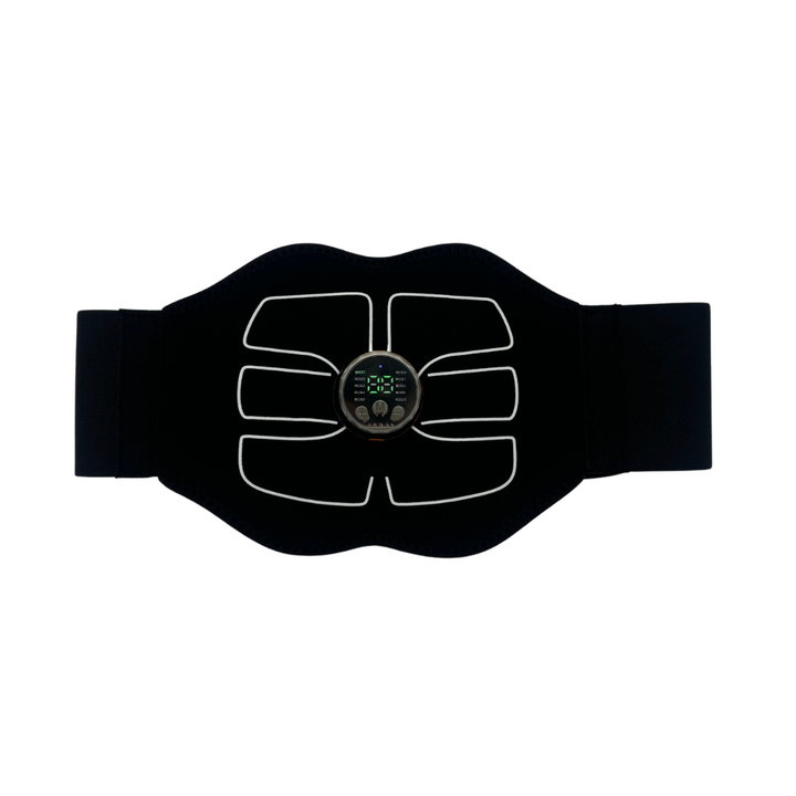 EMS buikspierstimulator voor effectieve buikspieropbouw, thuis fitness en een krachtige core.