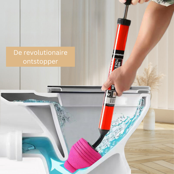 Krachtige hogedruk afvoerontstopper voor het snel en effectief ontstoppen van verstopte leidingen en afvoeren.