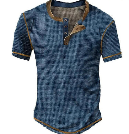 Heren T-shirt met lange mouwen in retro vintage-stijl, tijdloos ontwerp, hoge kwaliteit, ideaal voor vrije tijd en dagelijks gebruik.