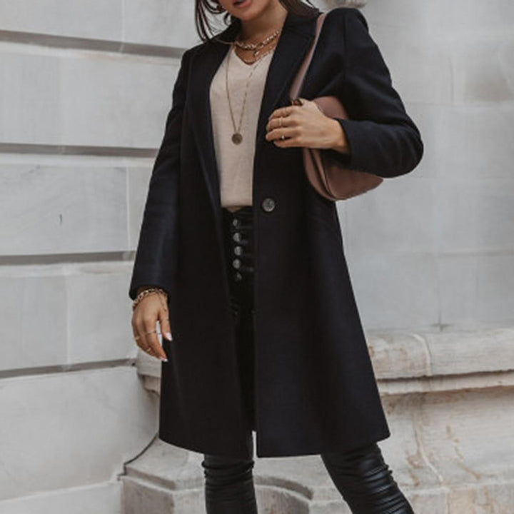Trendsettende lange kasjmier damesjas, chique wintermode met ultiem comfort. Elegant en warm.
