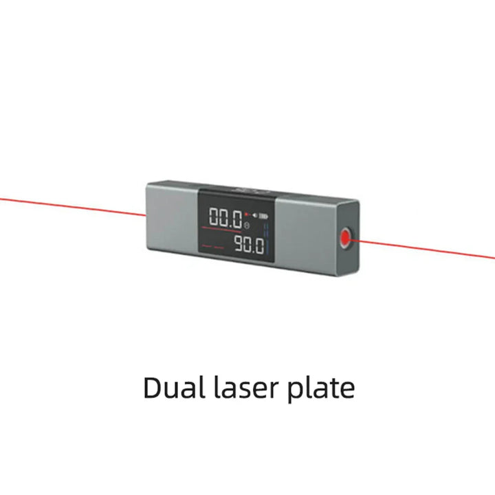 Precisie laserwaterpas, compact ontwerp, moderne look, Type-C-aansluiting, ideaal voor bouwprojecten en thuisgebruik.
