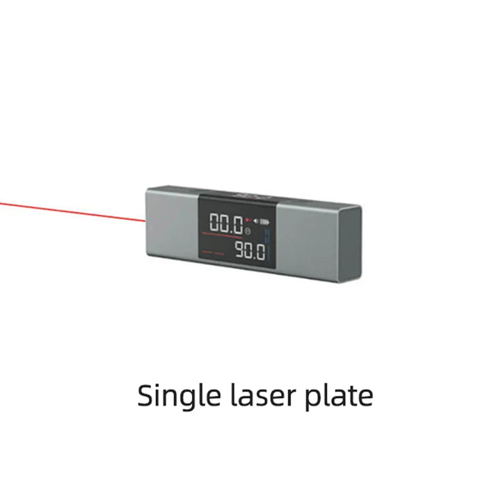 Precisie laserwaterpas, compact ontwerp, moderne look, Type-C-aansluiting, ideaal voor bouwprojecten en thuisgebruik.