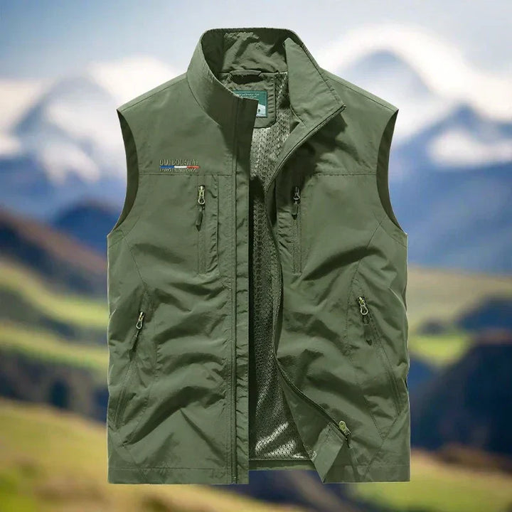 Heren casual multifunctioneel outdoorvest met veelzijdige kleuren