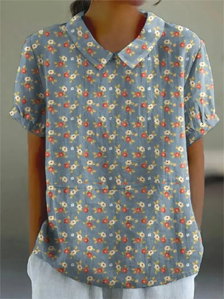 Casual dames croptop in modieuze kleuren, ideaal voor zomerse uitstapjes, met korte mouwen en lichte stof.