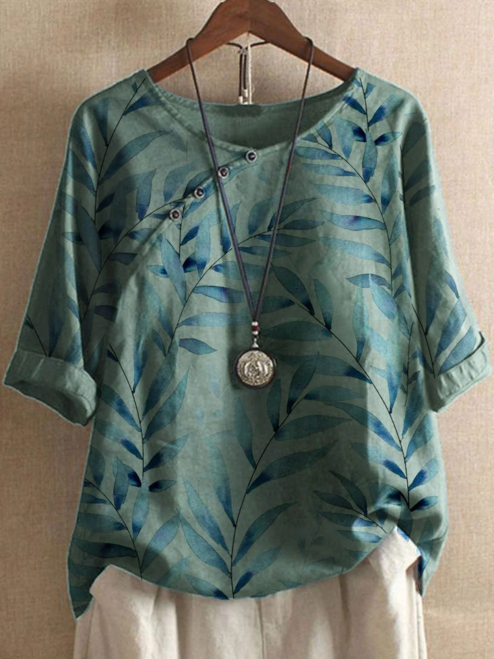 Casual linnen overhemd voor dames in wit - Licht, ademend, zomerse stijl, ideaal voor warme dagen