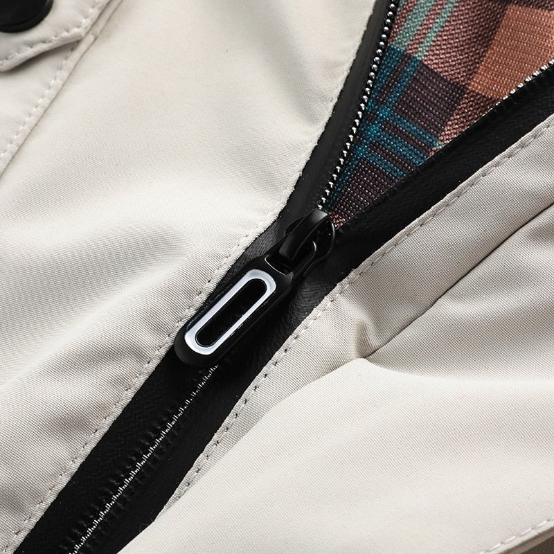 Stijlvolle Deqalli parka voor heren, winterproof en comfortabel, heuplengte winterjas voor koude dagen.