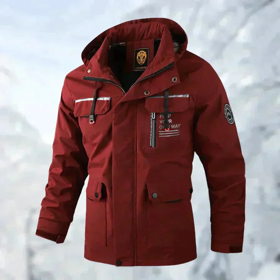 Functionele heren Legend parka, waterdicht en stijlvol, de perfecte jas voor de koude winter.