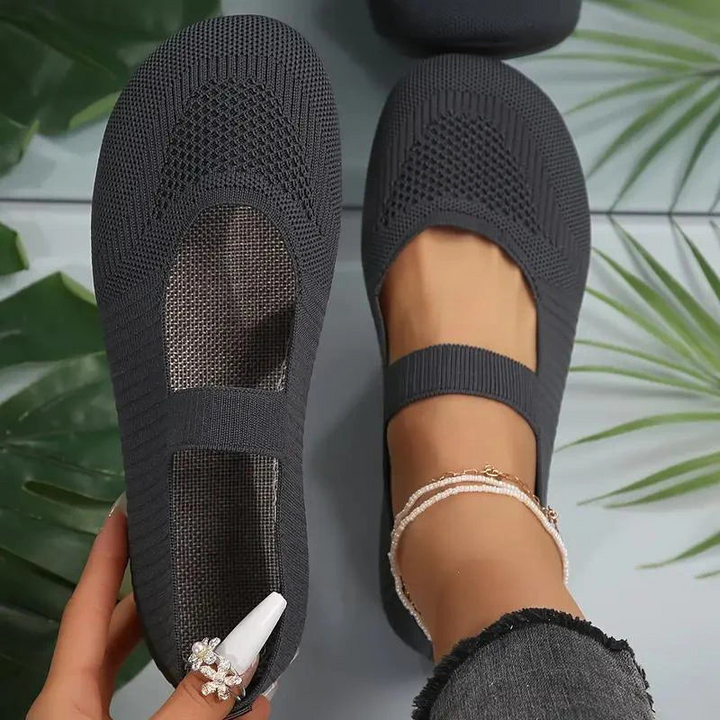 Lichte Dames Slip-On Schoenen, ademend, zachte binnenzool, antislipzool, ideaal voor casual outfits.