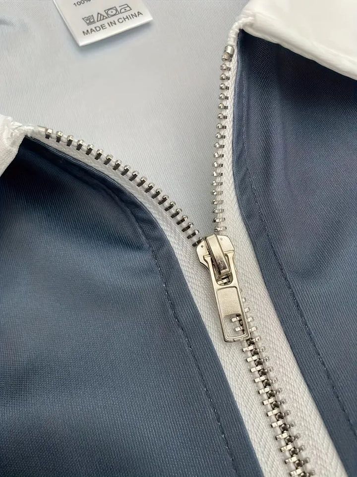 Lichtgewicht herengolfshirt met V-hals, ademend, stijlvol ontwerp, optimaal voor golf, biedt bewegingsvrijheid.