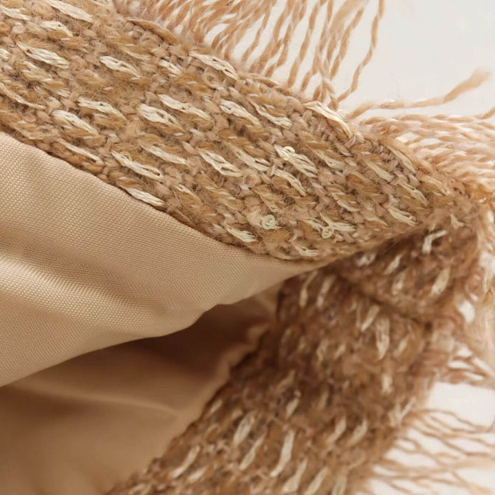 Dames Lena Tweedjas, gestructureerd met gouden details, ideaal voor een elegante, comfortabele en veelzijdige uitstraling.