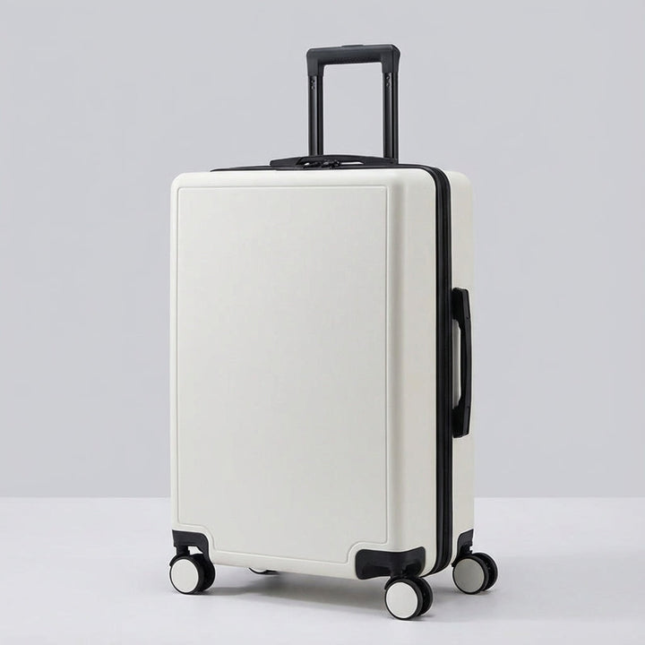 Compacte Cabinova trolleykoffer in cabineformaat, klaar voor vertrek als praktische handbagage op reis.