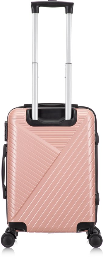 Lichtgewicht en duurzame Santorini 2-delige hardcase bagage set met veilig TSA slot voor comfortabel reizen.