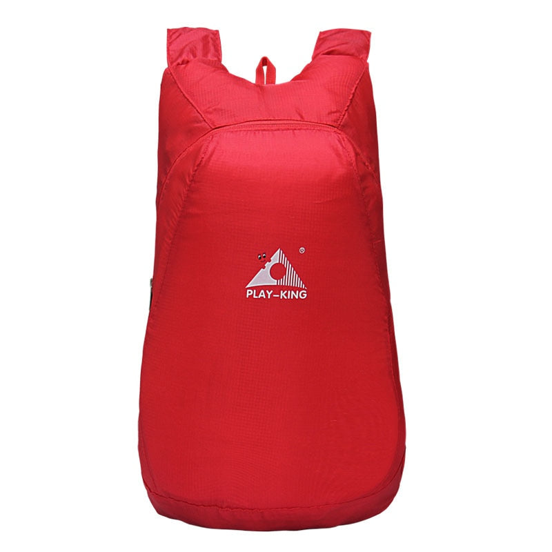 Waterbestendige opvouwbare rugzak (20L) voor heren en dames. Compacte, lichtgewicht dagrugzak, ideaal voor outdoor.