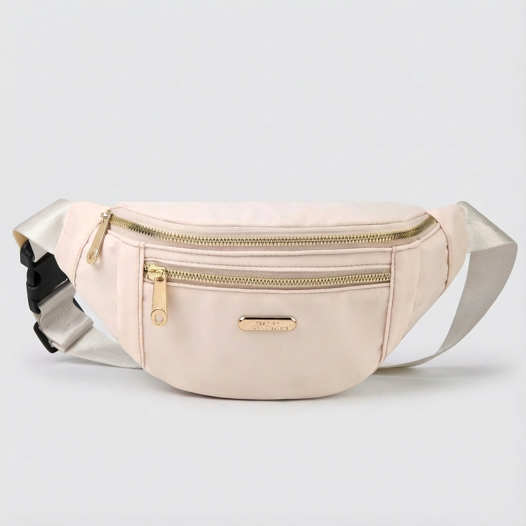 Stijlvolle unisex lichtgewicht nylon heuptas, praktisch voor iedereen die op reis gaat.