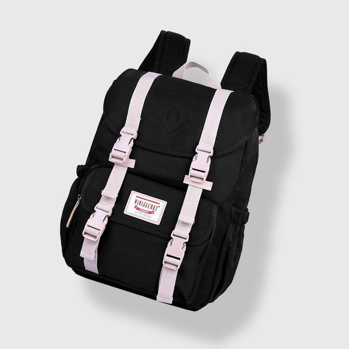 Lichtgewicht unisex reisrugzak (20-35L) in neutrale kleur, ideaal voor avontuurlijke reizigers.