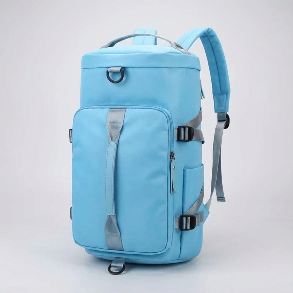 Voyagrin multifunctionele reistas als handtas en rugzak. Flexibele bagage voor diverse reisstijlen.