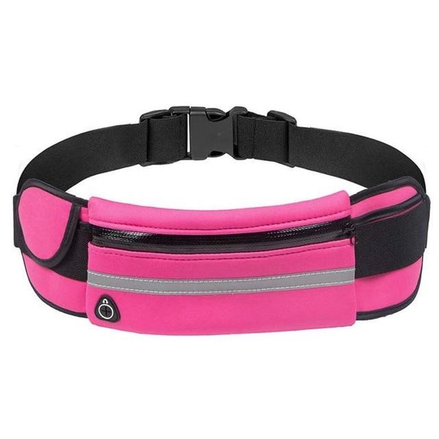 Duurzame unisex sporthuptas, lichtgewicht en waterdicht, perfect als reis heuptas of voor fitness en outdoor.