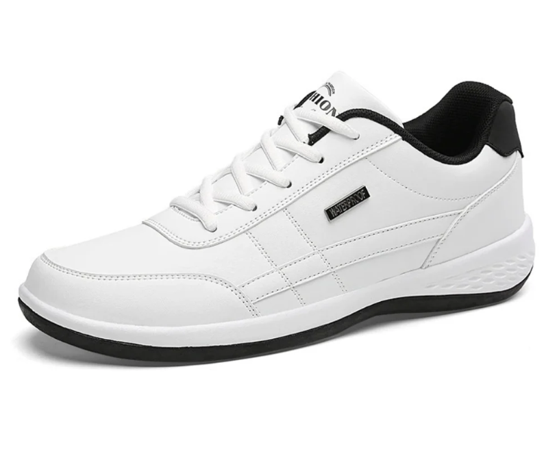 Orthopedische Luca heren sneakers met steunzolen voor verlichting van voetpijn, knieklachten en rugklachten.