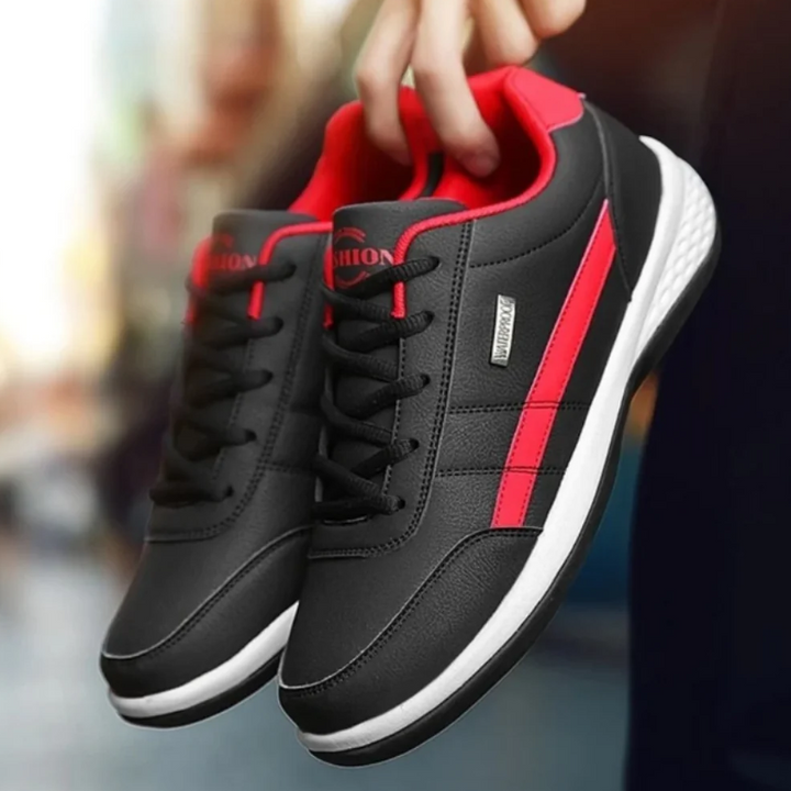 Comfortabele Luca heren sneakers, ideaal voor actieve levensstijl en het verminderen van rug- en knieklachten.