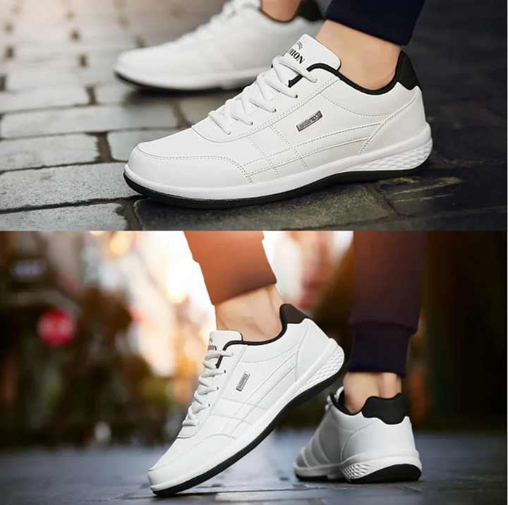 Stijlvolle en comfortabele Luca orthopedische heren sneakers, perfect voor een gezonde, actieve levensstijl.