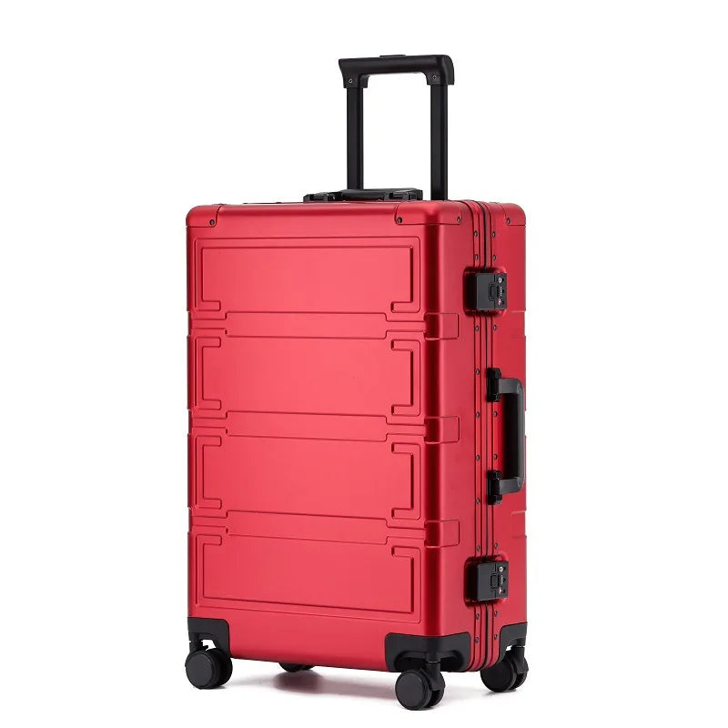 Volledig aluminium hardshell koffer Pristina met robuuste behuizing. Een stijlvolle en veilige reispartner.