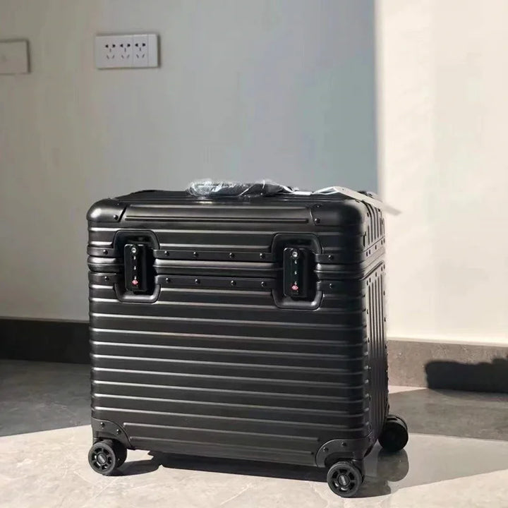 Robuuste aluminium-magnesium reiskoffer 'Monaco' met TSA-slot, veilige en duurzame hardcase voor al je spullen.