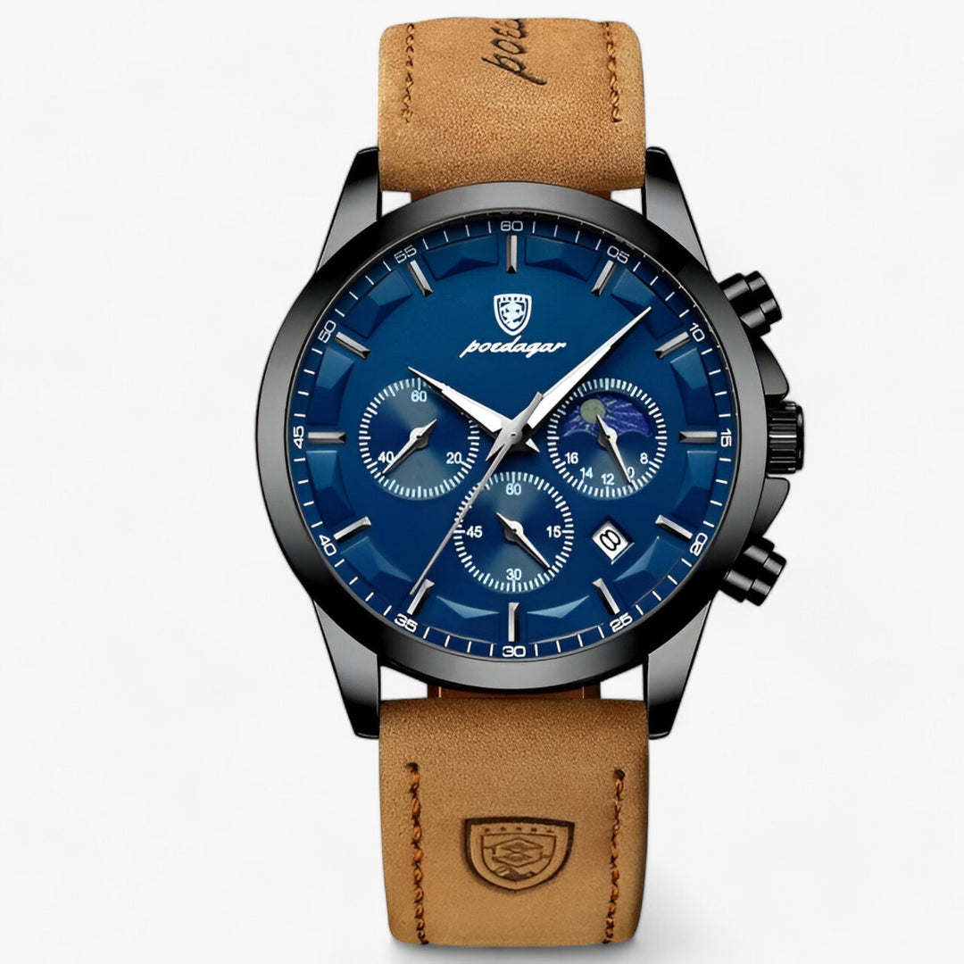 Het Cassian herenhorloge in een geschenkdoos, ideaal luxe cadeau voor de moderne man. Tijdloos en stijlvol.