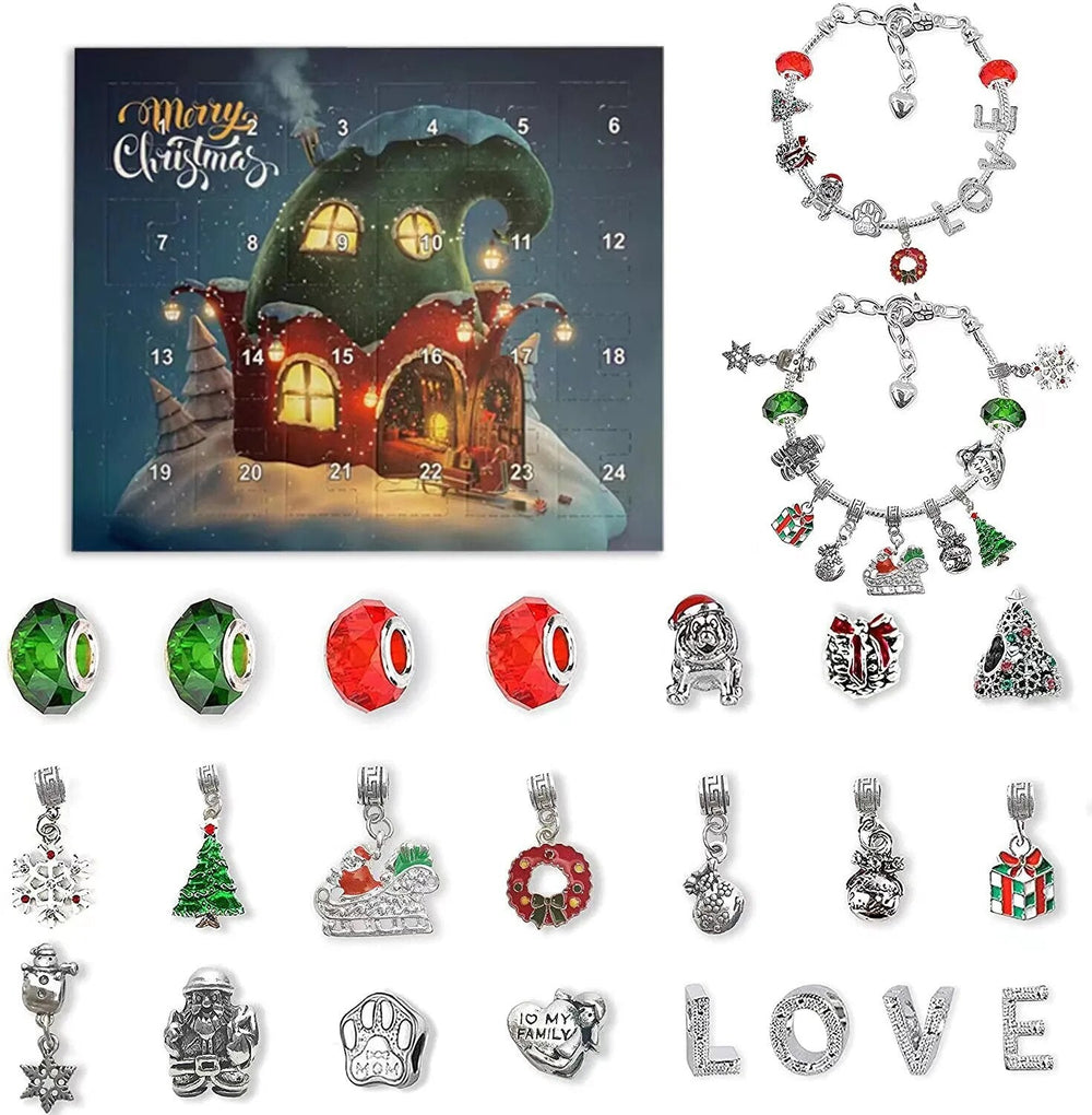 Open Adventskalender 2025 toont elegante sieraden, een perfect kerstcadeau voor dames.