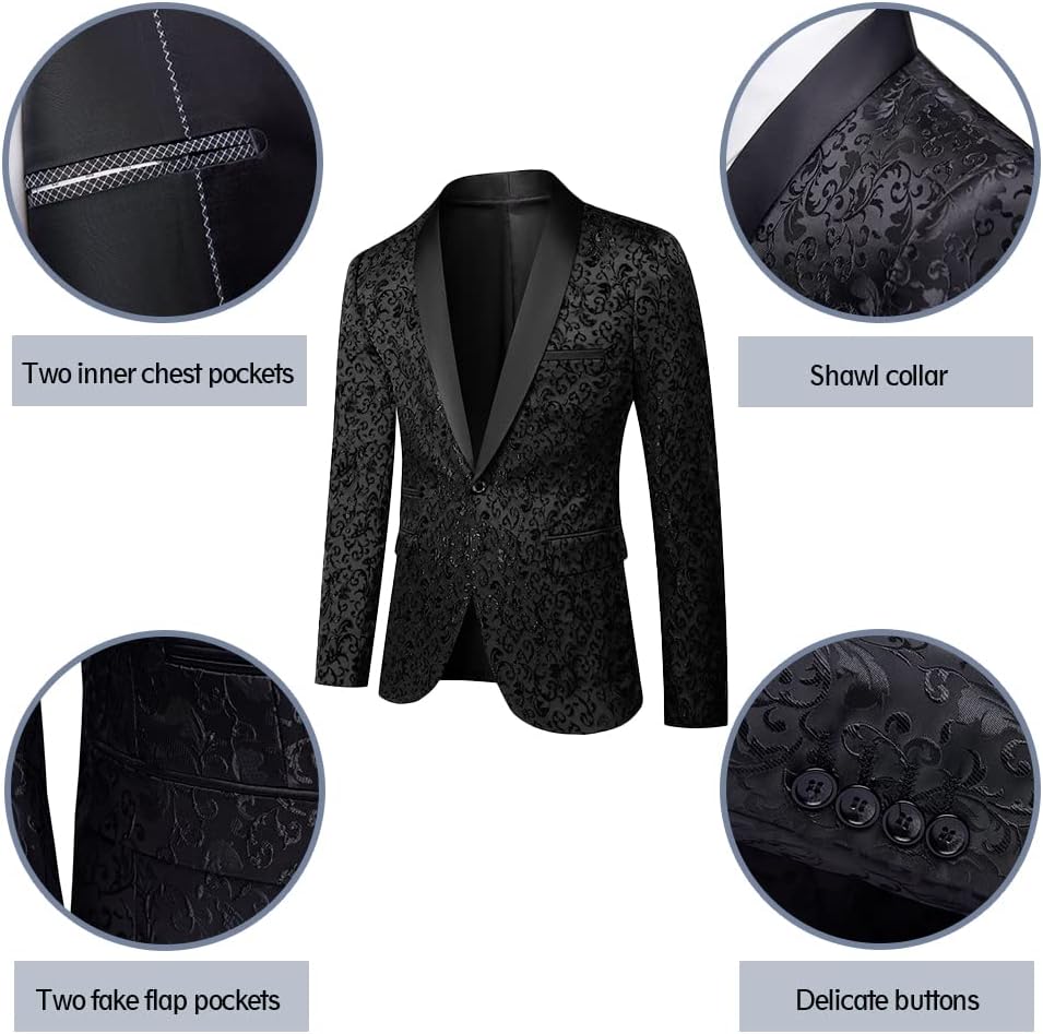 De smoking set 'Leon' voor heren, perfect voor zowel traditionele als moderne feesten.