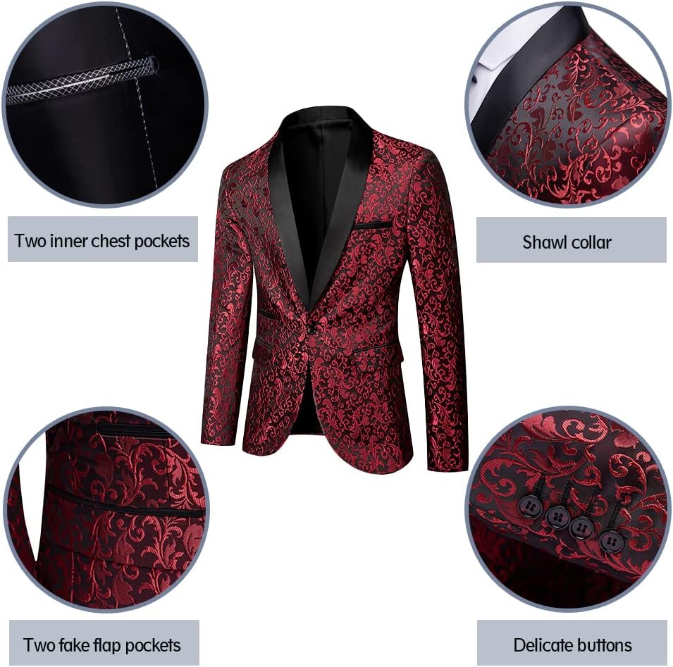 Zijaanzicht van de elegante heren smoking 'Leon', perfecte pasvorm voor zakelijke evenementen.
