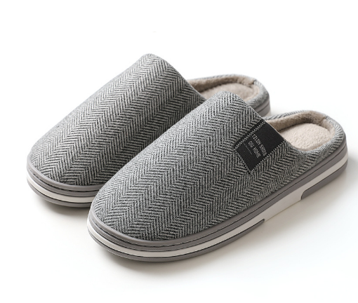 Ideaal cadeau voor mannen: warme, comfortabele en luxe antislip herenpantoffels voor thuis.