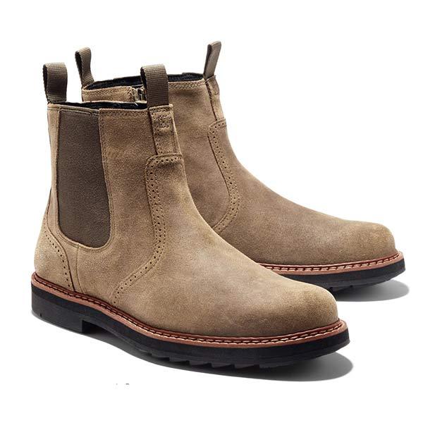 Luxe zwarte heren Chelsea boots James. Trendy, comfortabel schoeisel voor een elegante en klassieke stijl.