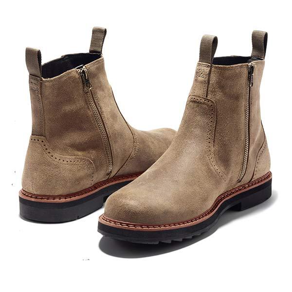 Elegante heren Chelsea boots James in zwart. Luxe schoeisel met trendy design, perfect voor een klassieke look.