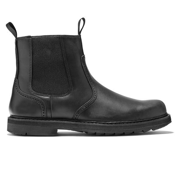 Moderne khaki heren Chelsea boots James. Trendy, comfortabele luxe schoenen, ideaal voor een stijlvolle casual look.