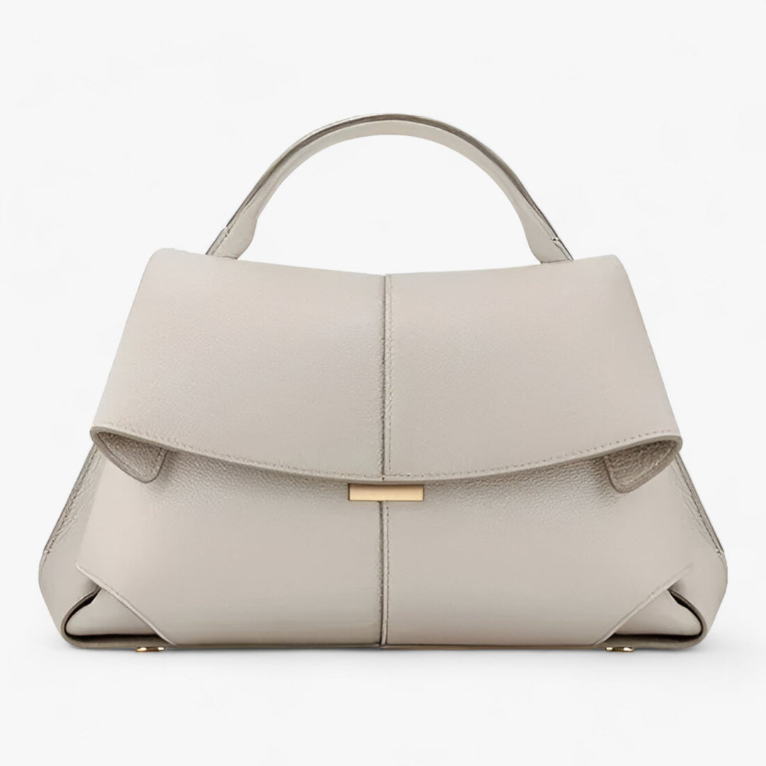 Luxe leren handtas voor dames, elegant frans geïnspireerd, ideaal voor dagelijks gebruik en speciale gelegenheden.