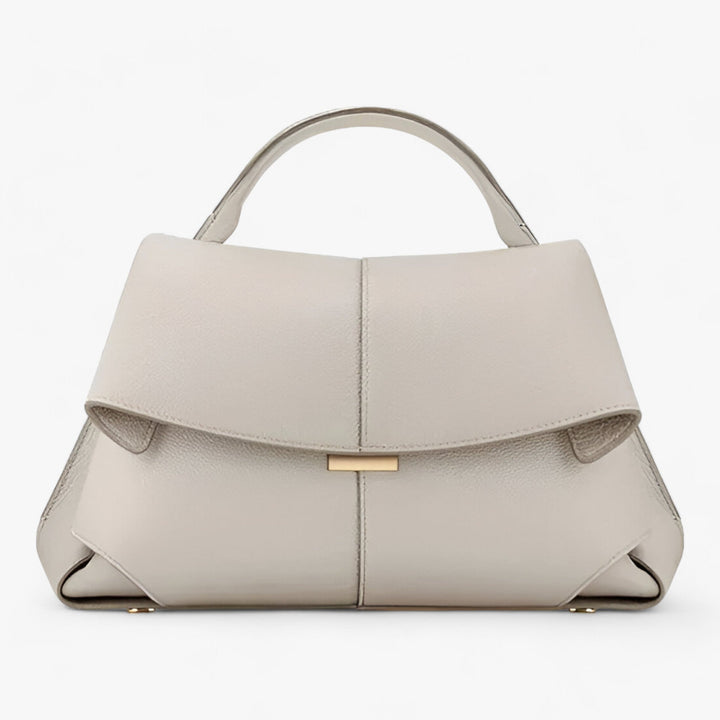 Luxe leren handtas voor dames, elegant frans geïnspireerd, ideaal voor dagelijks gebruik en speciale gelegenheden.
