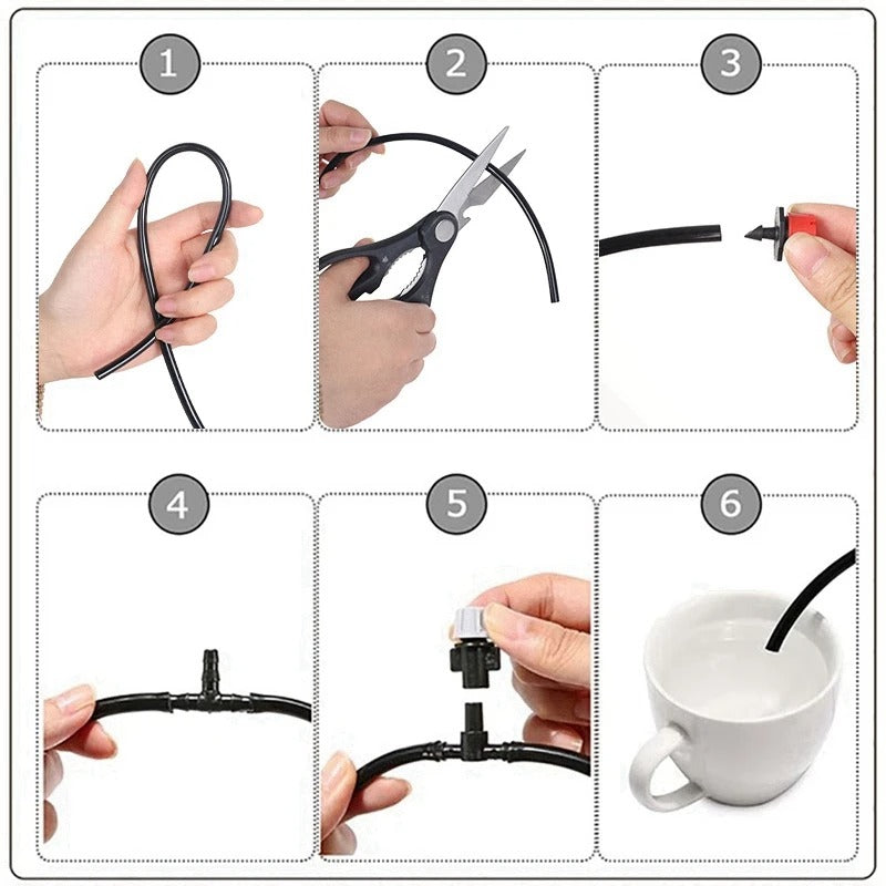 Automatisch & Gekoeld Irrigatiesysteem | Waterbesparend