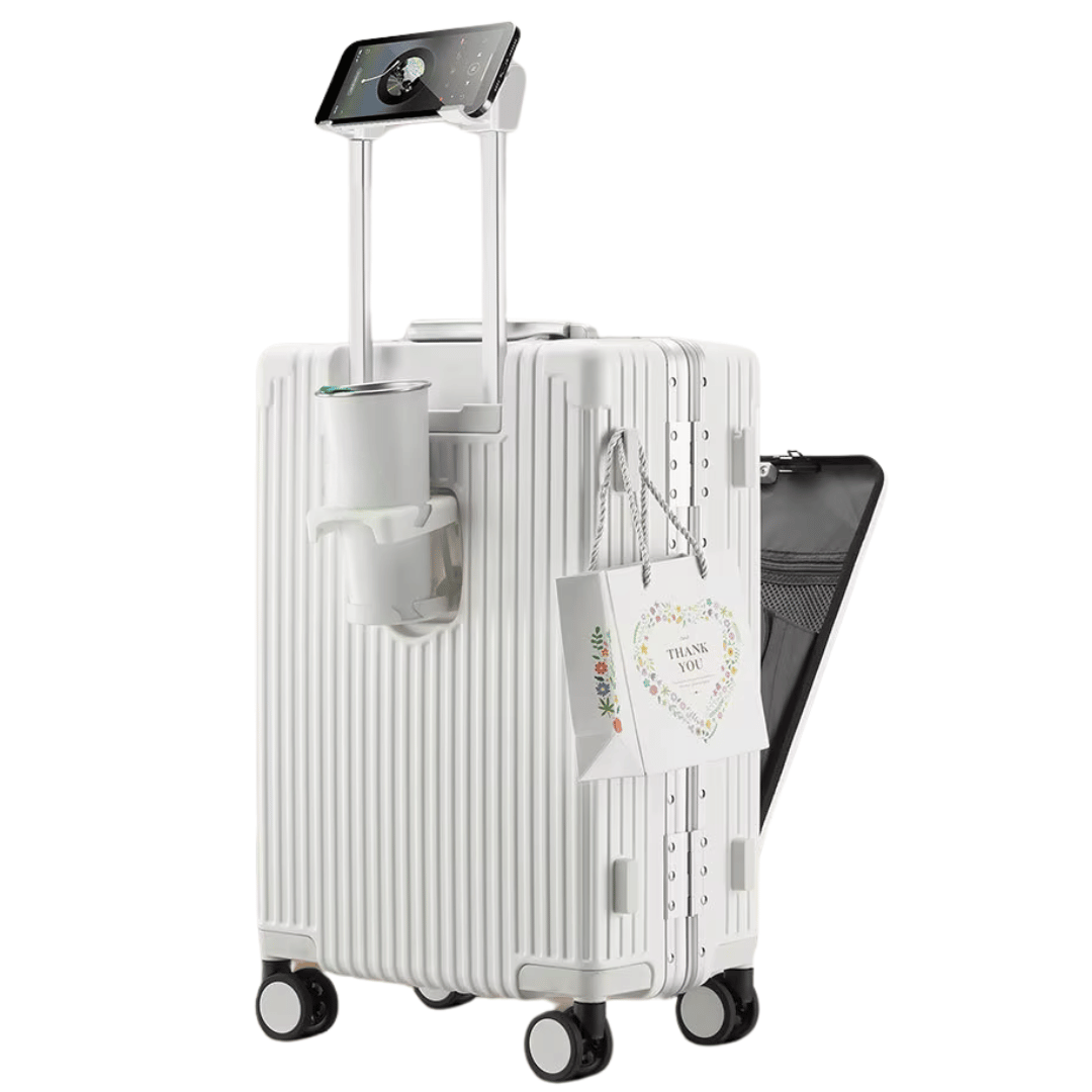 Manhattan Pro harde handbagagekoffer voor reizen. Compact, duurzaam en ideaal voor weekendtrips.