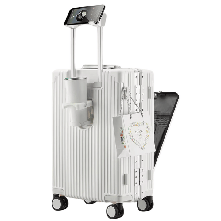 Manhattan Pro harde handbagagekoffer voor reizen. Compact, duurzaam en ideaal voor weekendtrips.