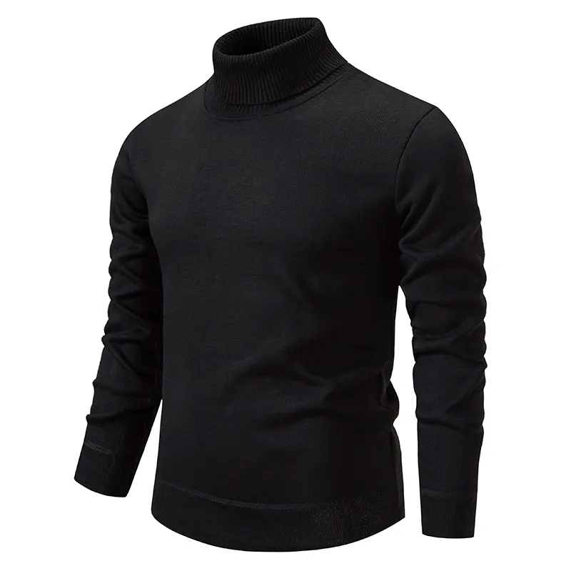 Warme en comfortabele heren wollen coltrui, perfect voor herfst en winter. Duurzaam en tijdloos.