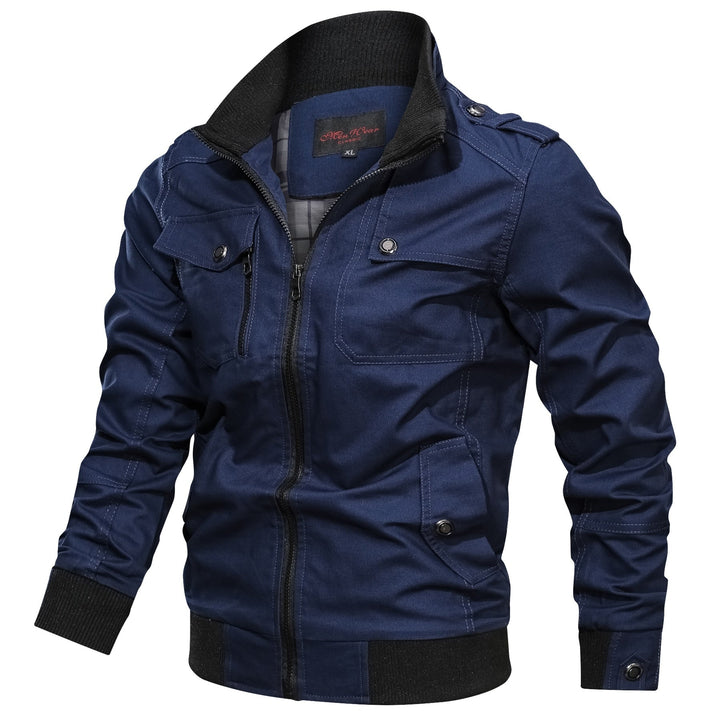 Heren militair winterjack, winddicht en comfortabel, de ideale jas voor koude winterdagen.