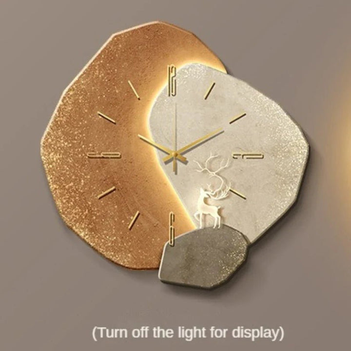 Moderne NordiqTime wandklok, minimalistisch en stil. Tijdloos design voor een rustige sfeer.
